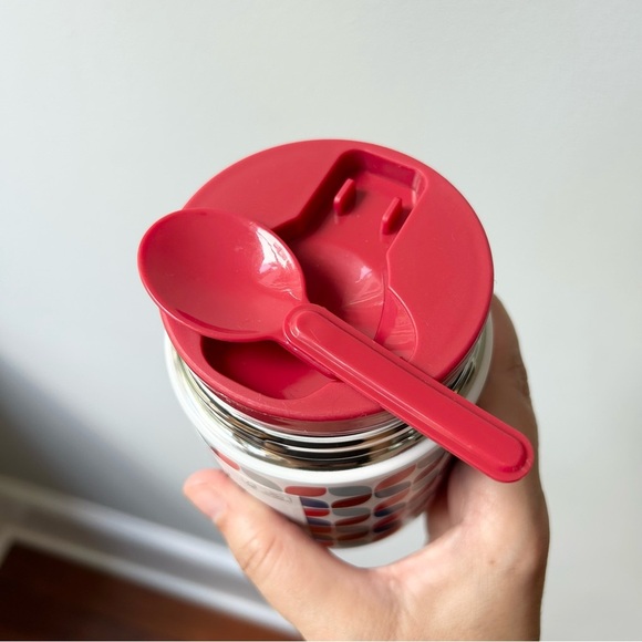 The Cellar insulated travel mug thermos with spoon sold at Macy’s - Picture 4 of 7